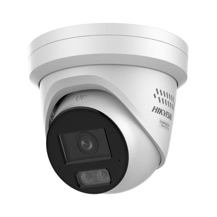 Caméra de Sécurité IP Hikvision Pro Turret ColorVu PoE 4MP 2.8mm Extérieur IP67 - DS-2CD2347G3-LIS2UY/SL(2.8mm)