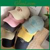 Summer Womens Embroidered Baseball Cap With Uv Protection And Adjustable Fit For Outdoor Activities