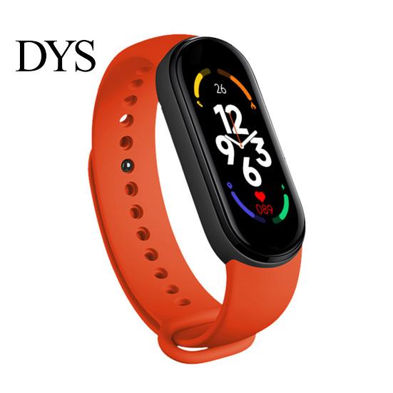 Smart Watch M7 IP67 Waterproof Activity Tracker Color Wristband Screen Heart Rate Monitor Sport for Men