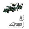Non-Toxic Ww2 Military Army Soldiers World War Police Building Blocks Model Toys Swat Missile Transportation Vehicle 4512 489Pcs