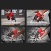 Brushless Hammer Hammer Drill 3 Modes Selector Speed 360 Degrees Handle 5.0Ah Li-ion Battery and Included