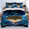 Detective C-Conan Carton Beding Set Printed Bed Linen Set With Pilowcase Bed Soft Duvet Cover Soft Single Double Quen Super King-Sized Dimensionsd