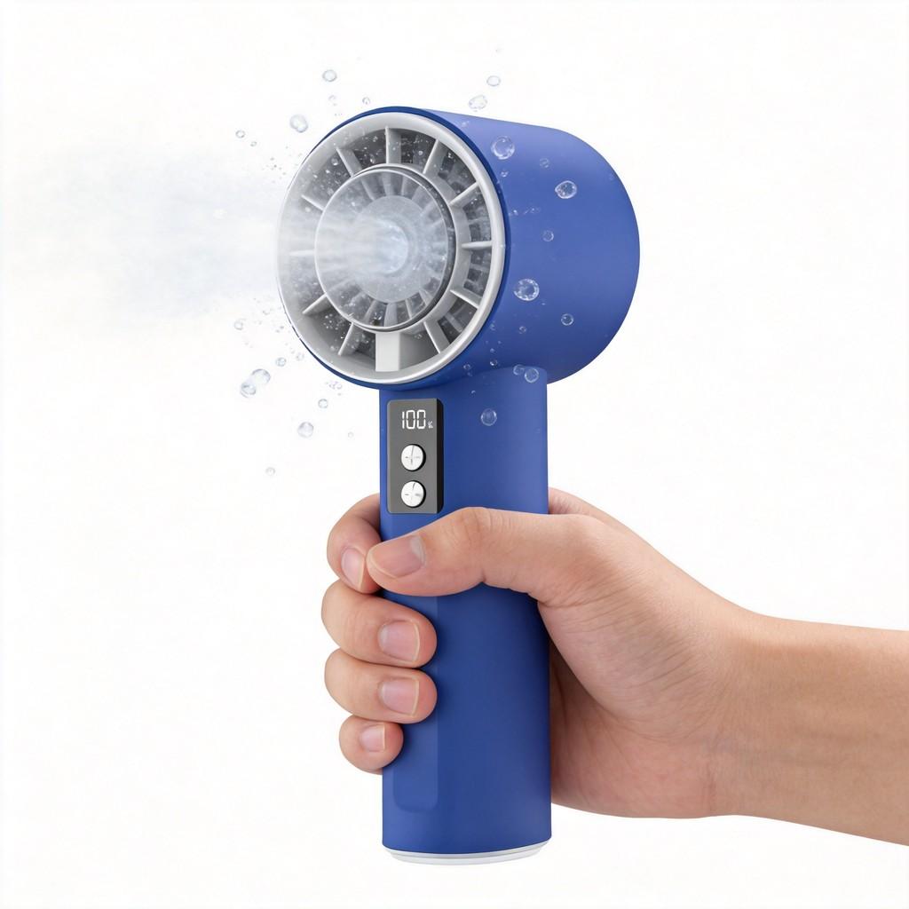 Handheld Fan With Ice Cooling Function For Outdoor Activities And Gifts