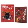Organangriff Lustiges Familienkartenspiel Anatomie- und Organ-Themen-Partyspiele