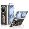For Vivo X Fold 3 Fold 5 ultra Slim Leather Phone Case X Fold5 Original GKK Slim case Camera Protection case Cover Bag for Lens