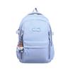 Schoolbag Wholesale Backpack Female Junior High School Student Schoolbag Simple Outdoor Travel Backpack Fashionable Large Capacity Computer Backpack