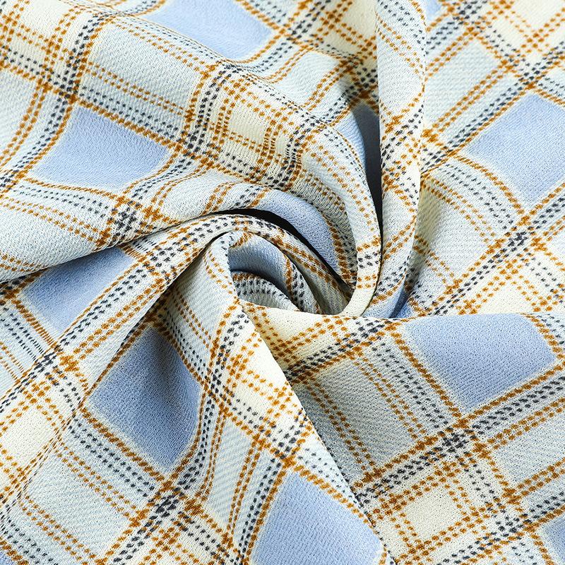 Kostkované kalhoty dámské léto tenké s vysokým pasem nařasené volné úzké rovné kalhoty široké kalhoty ležérní kalhoty