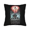 Bloodbornes Darks Souls Game Pillowcase Double-sided Printing Cushion Cover Decorations  Throw Pillow Case Cover Home Zipper