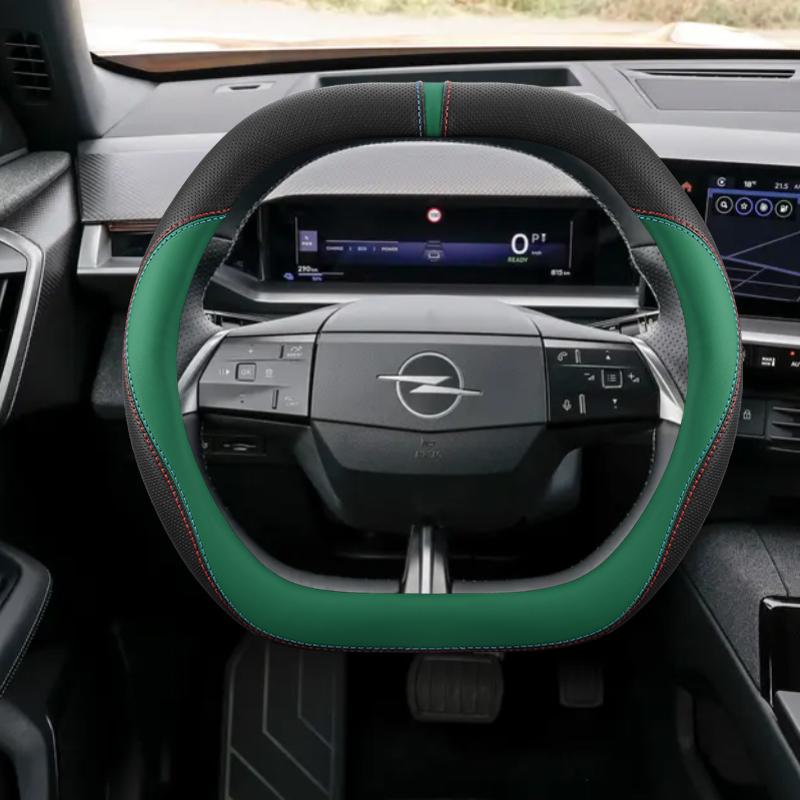 Microfiber Leather Car Steering Wheel Cover
