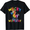 Wacky Wednesday and Teachers | Mismatch Day Spirit Week 100% Cotton T-shirt Mens Tees Top