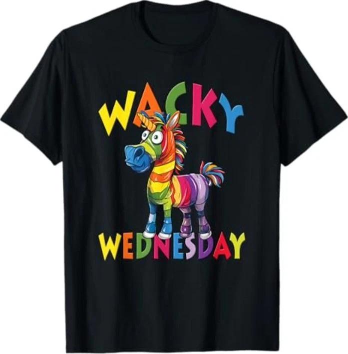 

Wacky Wednesday Kids and Teachers | Mismatch Day Spirit Week T-Shirt XL