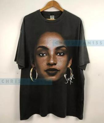 T-shirt Graphique Sade Adu Sade Album Musique Noir Unisexe T-shirt Pour Hommes Femmes T-shirt Unisexe