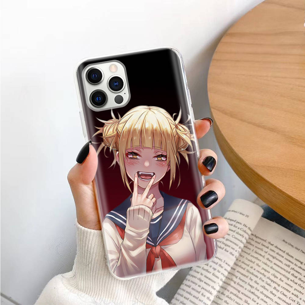 Toga Himiko TPU Case for iPhone XR 7 8 14 15 11 12 13 X XS Pro Max Xiaomi Redmi 13C Note 9 Samsung A22 S23 S24 Ultra Plus VIVO