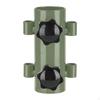 Awning Rod Holder Fixing Tube Building Support Reinforced Bracket Tarp Poles Fixator for Outdoor
