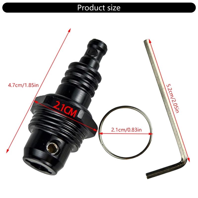 Wytrzymały Odpinany Obrotowy Brelok z Mechanizmem Szybkiego Uwalniania Do Akcesoriów Motocyklowych Stop Aluminium