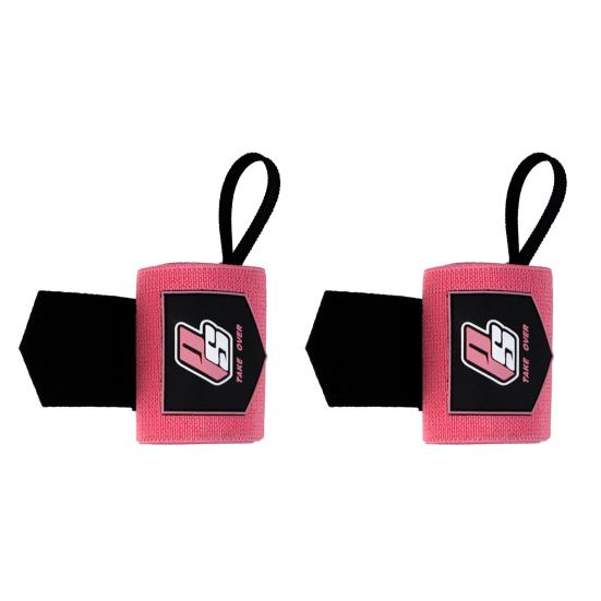 2ks vzpěračské řemínky na zápěstí s poutkem na palec Páskový design Měkké prodyšné sportovní náramky Ortézy na zápěstí