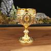 Home Retro Metal Wine Glass Whiskey Glass 30ML