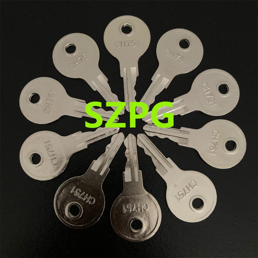 5/10/20PCS Universal Key CH751 Compatible With Multiple Locks RV Campers Doors T-Handles Pickup Shells Tool Boxes