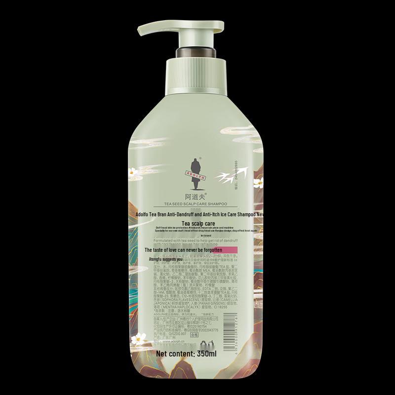 Adolfo Tea Bran Anti-Dandruff Itch Relief Shampoo