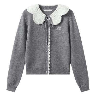 TonLion Women's Collared Cardigan Sweater