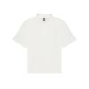 Polo Shirts Men's White Lapel Moderate Straight Fit NFF29861-IV