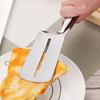 Edelstahl Bratwender Clip Grillzange Bratsteak Gebratener Fisch Pfannenwender Zange Antihaft Grillen Camping BBQ Werkzeug