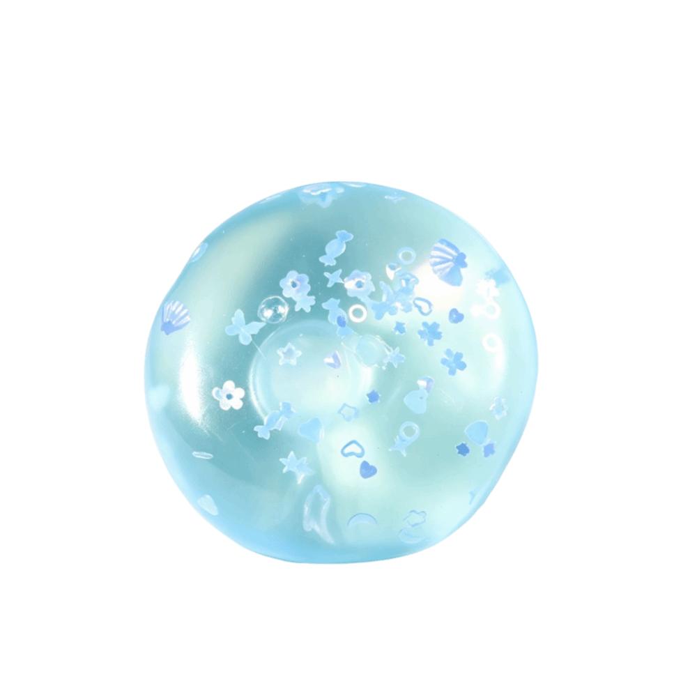 Slow Rising Coconut Oil Squishy Ball Clear Jelly Ball Quick-rebound Squeeze Toy Office