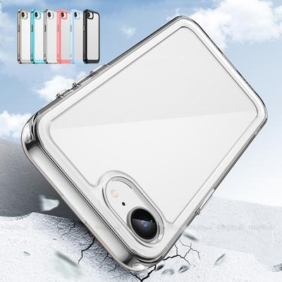 For iPhone 16e Case Cover iPhone 16e Capas New Shockproof Armor Phone Bumper Back Colour Transparent Clear Funda For iPhone 16e