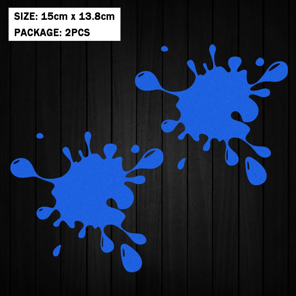 Reflective Motorcycle Decals Interesting Spots Vinyl Accessories Decal Decor Motor Bike Scooter Body Tank Helmet Windshield