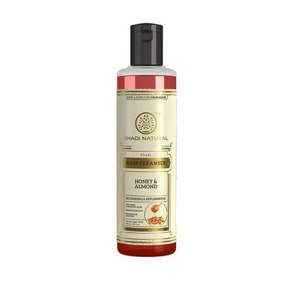 Shampoo per Capelli Miele e Mandorle 210ml Confezione da 1 per Capelli Sani Lucidi Controllo della Caduta dei Capelli