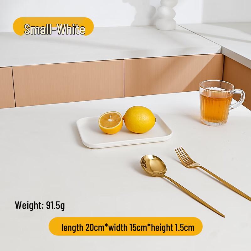 Rectangular Straw Storage Tray