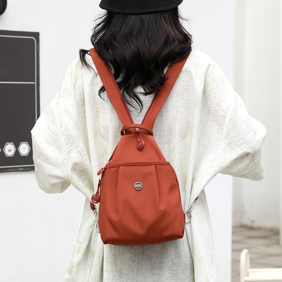 Anti-Theft Sling Backpack 3-in-1 Waterproof Commuter Bag Oxford Fabric Convertible Travel Backpack for Outdoors