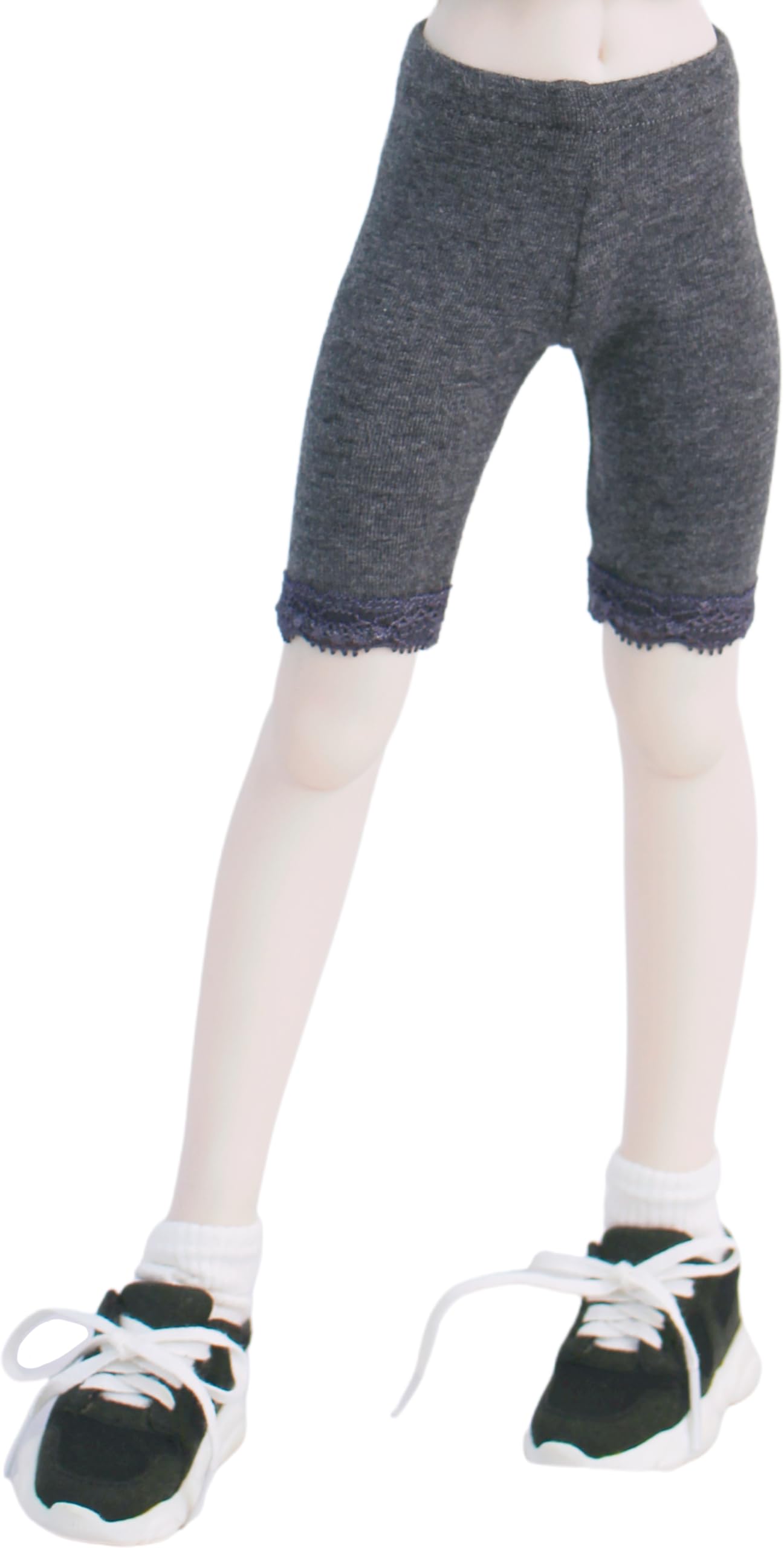 

MDD compatible length leggings with dark fitness daily casual 40cm BJD doll clothes [Petite Marie] 1/3 3/4 lace, grey, spats, pants, pants, pants,
