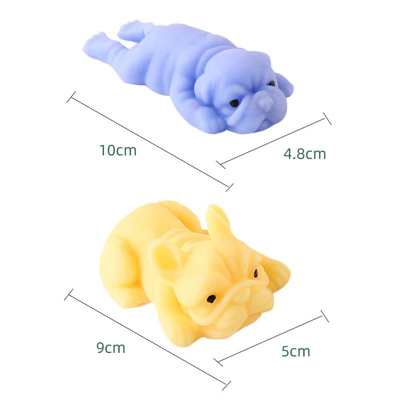 Squishy Dogs Anime Fidget Jucării Puzzle Simulare creativă Jucărie de decompresie Câine Kawaii Jucării de calmare a stresului Cadouri de petrecere de vacanță