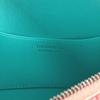 TIFFANY&Co. Logo Bag Pouch Clutch Bag Leather pink/TIFFANY & Co. Blue