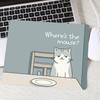 Funny cat meme Mouse Pad 40X45 Large Square Computer Office Game Table Mats Rubber Anti-slip Laptop Mousepads Small Desk Pads