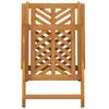 vidaXL Garden Dining Set 7 pcs Brown Solid Acacia Wood