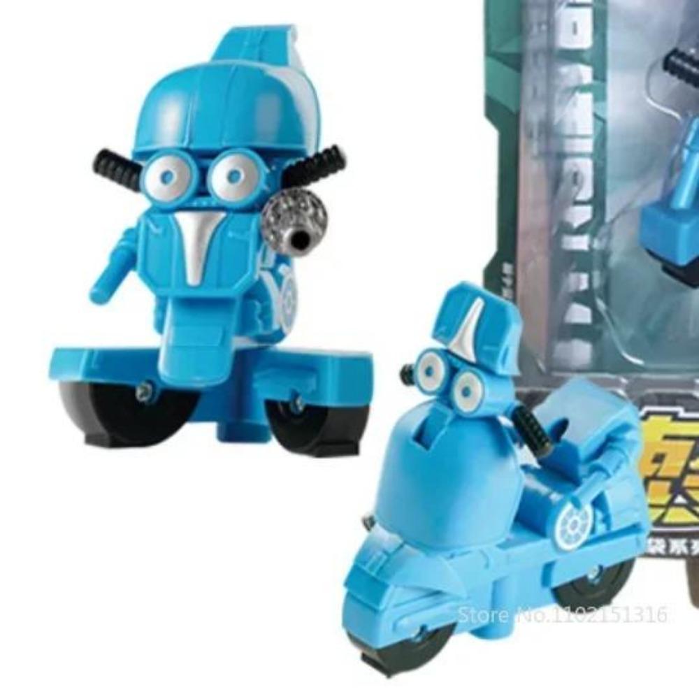 Mini Transformationsroboter-Bausatz Spielzeuge Modelle 2 in 1 Verformtes Auto Spielzeug Roboter Spielzeuge für Kinder Geschenk Actionfigur Kinderspielzeug