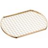 Endo Shoji Commercial Serving Net, Oval, Stainless Steel, Made In Japan, QML62