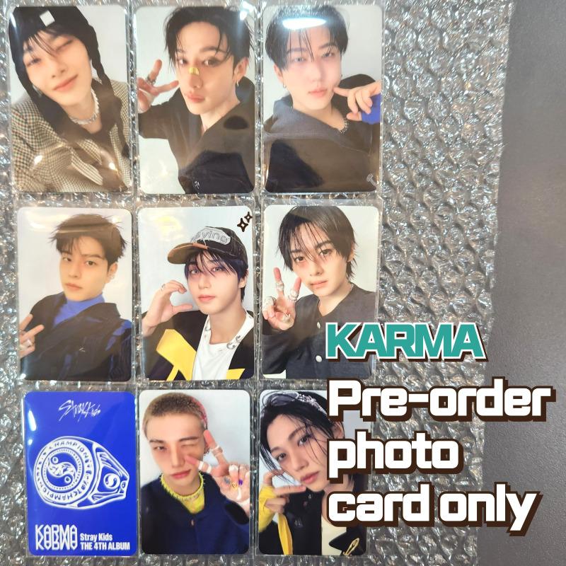 straykids фотокарточка для предзаказа KARMA ACCORDION POB только по одному участнику CHANGBIN