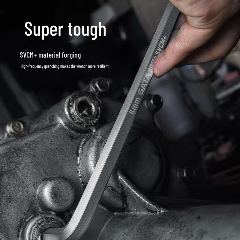 SATA Hex Key Set: Manual Six-Sided Screwdriver Tools