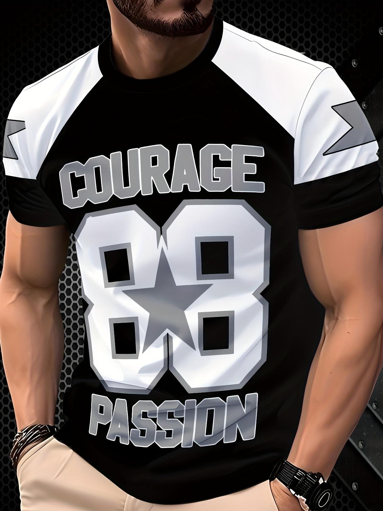 

Men s Breathable T-Shirt - Perfect for Outdoor Casual Wear M