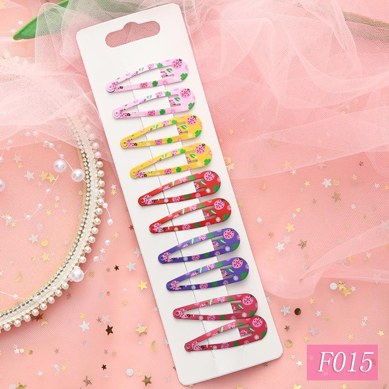 Kawaii Cartoon Fruit BB Clip Baby Children Hair Clips Bobby Pin Barrettes Accessories For Girls Kids Hairpins Hairgrip Headdress