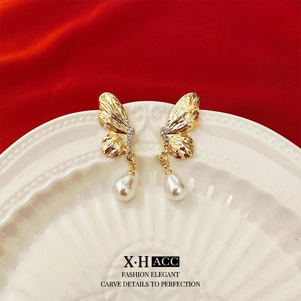 Vintage Bow Earrings: Timeless, High-End Retro Fashion Accessory