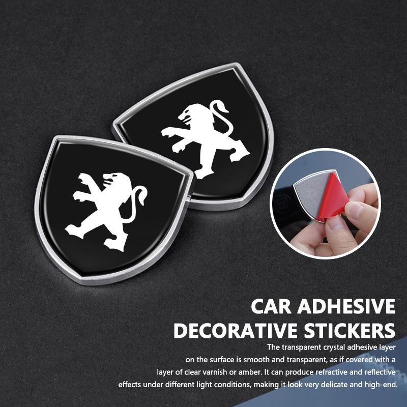 Peugeot Expert Rifter 206 307 308 3008 207 208 407 İçin Araba Gövdesi Dekoratif Yaratıcılık Çıkartmaları Rozet Etiketleme Çıkartmaları Aksesuarları