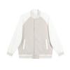 Women's Heavyweight American Retro Baseball Jacket - Early Autumn Raglan Sleeve Cardigan Hoodie