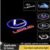 2PCS Led Car Door Logo Light HD Laser Welcome Lamp For RX ES GX LS LX IS GS UX Series GX470 ES250 IS250