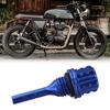 Motorcycle CNC Aluminum Alloy Hexagon Oil Dipstick for Style and Performance