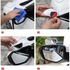Blind Spot Mirror For Cars And Trucks, Adjustable Rectangular Convex Wide Angle Rear View Mirror