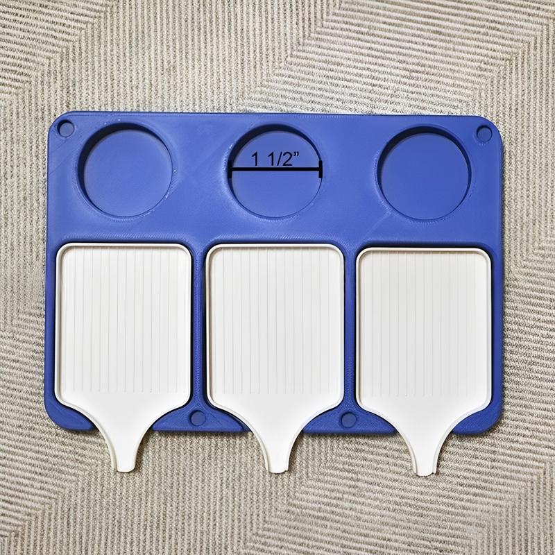 Diamond Painting Organizing Tray Storage Box 3-Slot Diamond Painting Storage Containers Diamond Painting Accessory